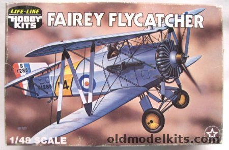 Life-Like 1/48 Fairey Flycatcher - Biplane Fighter, 09610 plastic model kit